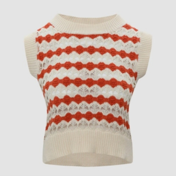 Cider Tops - Cider | Jacquard Knitted Vest